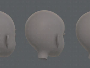 children head v01 3D Model