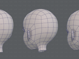 children head v01 3D 模型