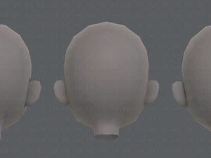 children head v01 3D Model
