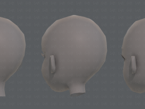 children head v01 3D 模型