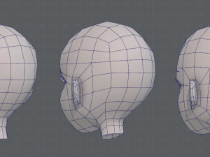 children head v01 3D 模型