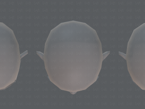 children head v01 3D 模型