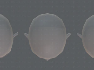 children head v01 3D Model
