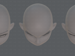 children head v01 3D 模型