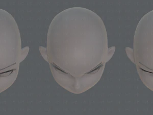 children head v01 3D Model