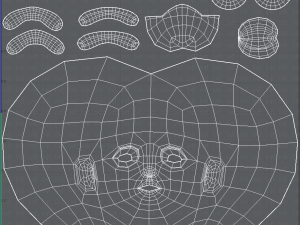 children head v01 3D 模型