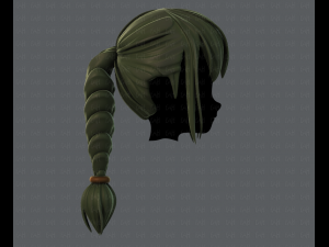 3d hair style for girl v33 3D मॉडल