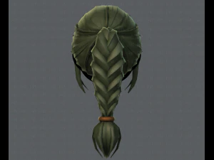 3d hair style for girl v33 3D Model