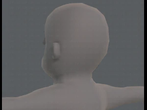 base mesh boy character v06 3D Model