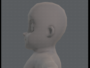 base mesh boy character v06 Model 3D