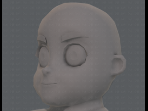 base mesh boy character v06 Model 3D