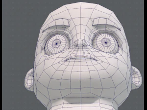 base mesh boy character v06 3D Model