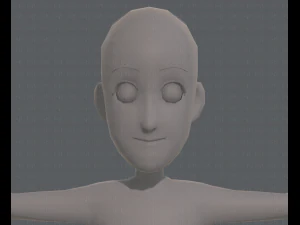 base mesh boy character v07 3D Model