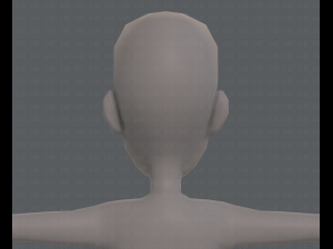 base mesh boy character v07 3D मॉडल