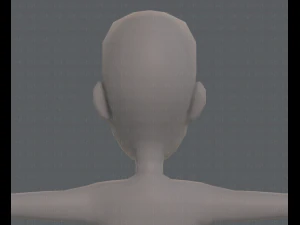 base mesh boy character v07 3D Model