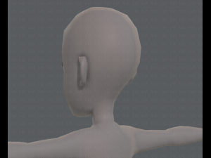 base mesh boy character v07 3D मॉडल