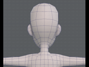 base mesh boy character v07 3D मॉडल
