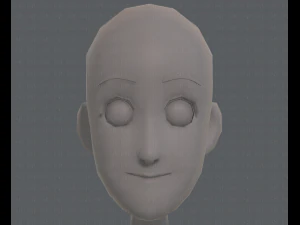 base mesh boy character v07 3D Model