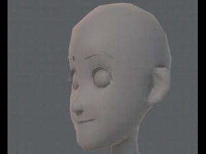 base mesh boy character v07 3D Model