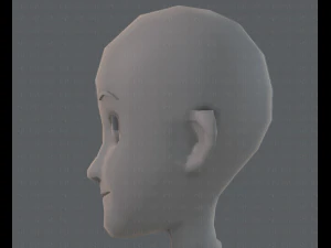 base mesh boy character v07 3D Model