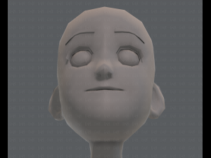 base mesh boy character v07 3D मॉडल