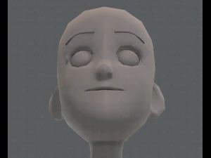 base mesh boy character v07 3D Model