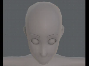 base mesh boy character v07 3D Model