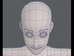 base mesh boy character v07 3D मॉडल