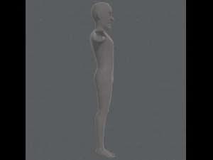 base mesh old man character v03 3D Model