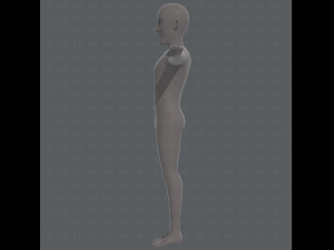 base mesh old man character v03 Modelo 3D