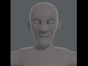 base mesh old man character v03 Modelo 3D