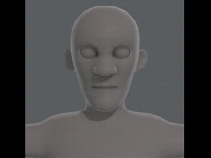 base mesh old man character v03 3D Model