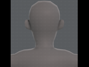 base mesh old man character v03 Modelo 3D