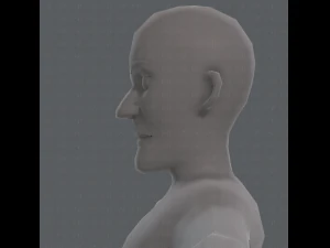 base mesh old man character v03 3D Model