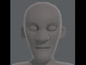 base mesh old man character v03 3D Model