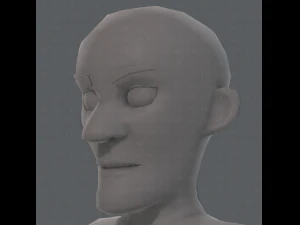 base mesh old man character v03 3D Model