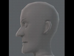 base mesh old man character v03 3D Model