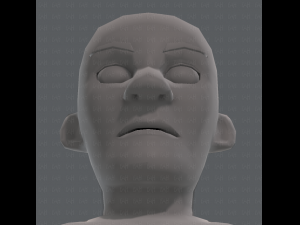 base mesh old man character v03 Modelo 3D
