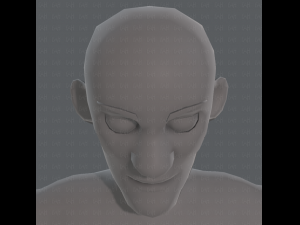 base mesh old man character v03 Modelo 3D