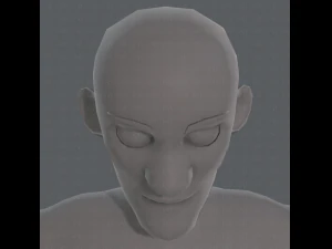 base mesh old man character v03 3D Model
