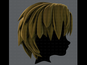 3d hair style for boy v33 3D 모델