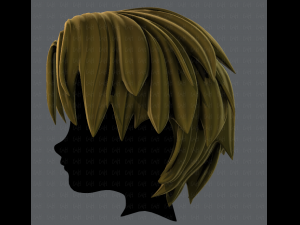 3d hair style for boy v33 3D 모델