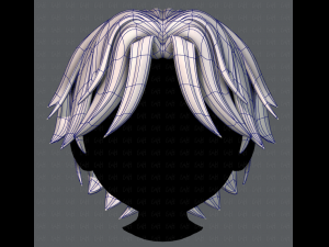 3d hair style for boy v33 3D 모델