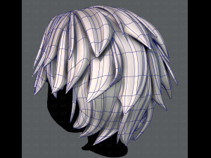 3d hair style for boy v33 3D 모델