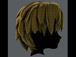 3d hair style for boy v33 3D 모델