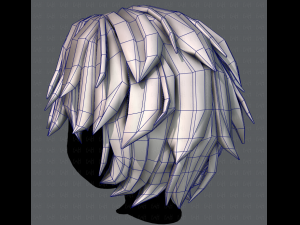 3d hair style for boy v33 3D 모델