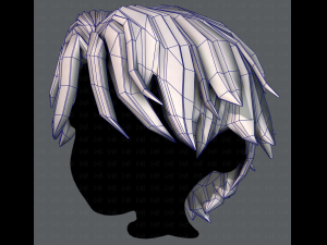 3d hair style for boy v33 3D 모델
