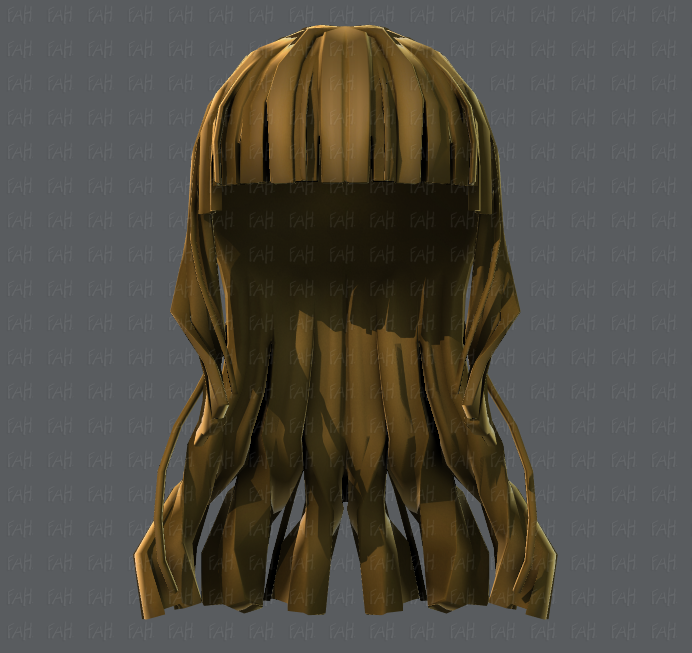 Roblox Good Hair - Download Free 3D model by sandrafaki