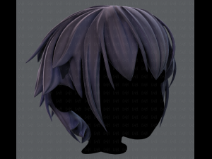 3d hair style for boy v34 Modelo 3D