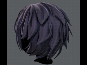 3d hair style for boy v34 Modelo 3D